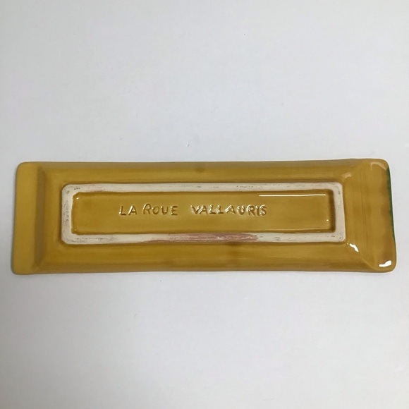 France La Roue Vallauris Ceramic Olive Tray French Country Pottery Kitchen*NOTE* - Picture 7 of 9